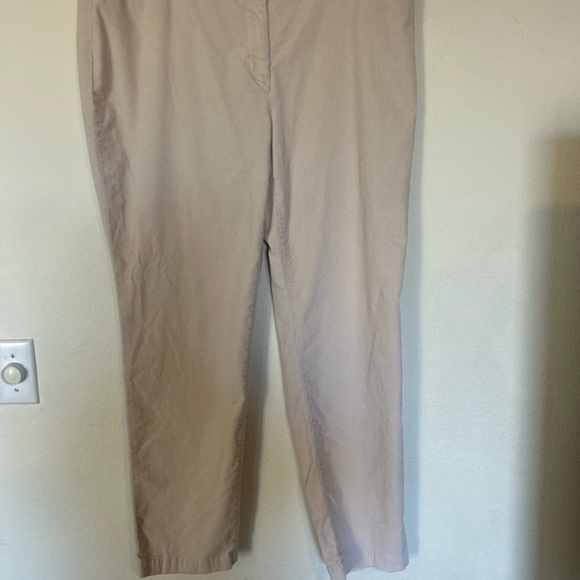 J. Jill Corduroy Womens 16 Petite Cream colored Pants - Picture 2 of 10